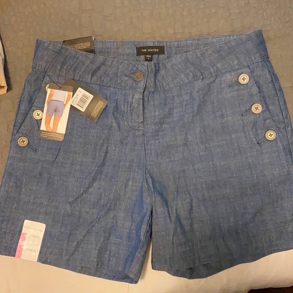 The Limited Chambray Tailored Short